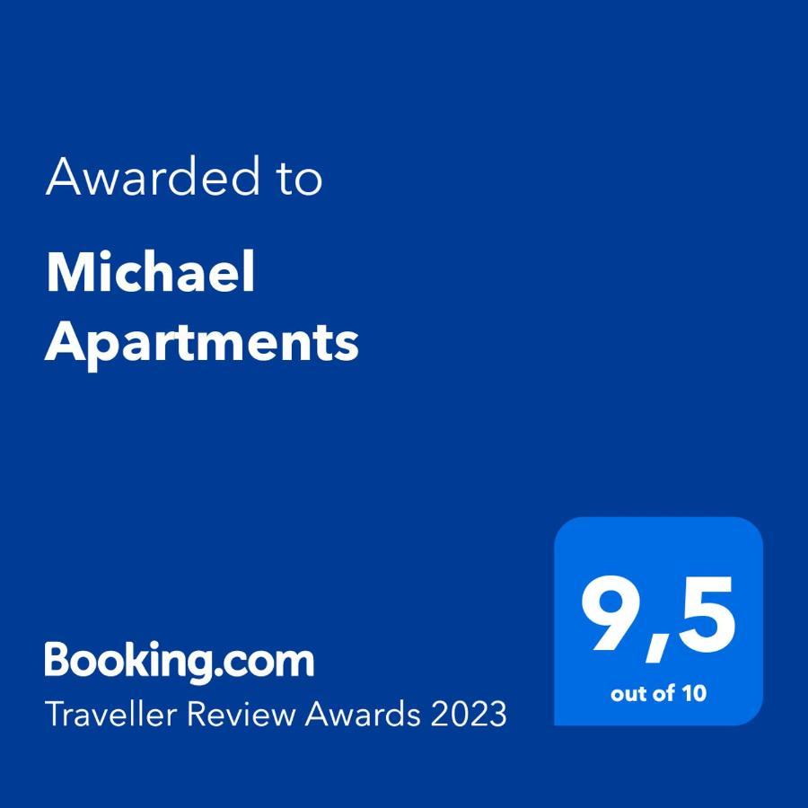 Michael Apartments Agia Marina Exteriér fotografie